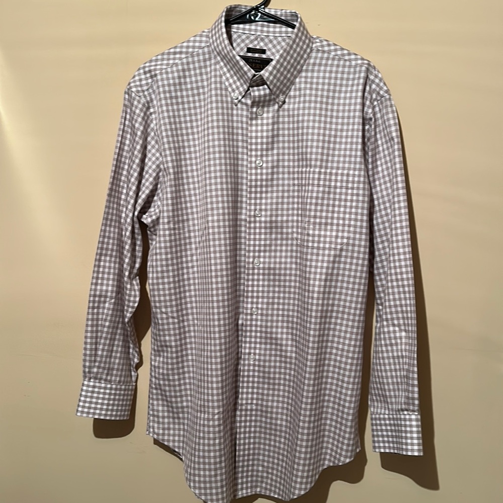 New! Jos A Bank Reserve Collection Mens 16 1/2 - 33 Tailored Fit Dress Shirt